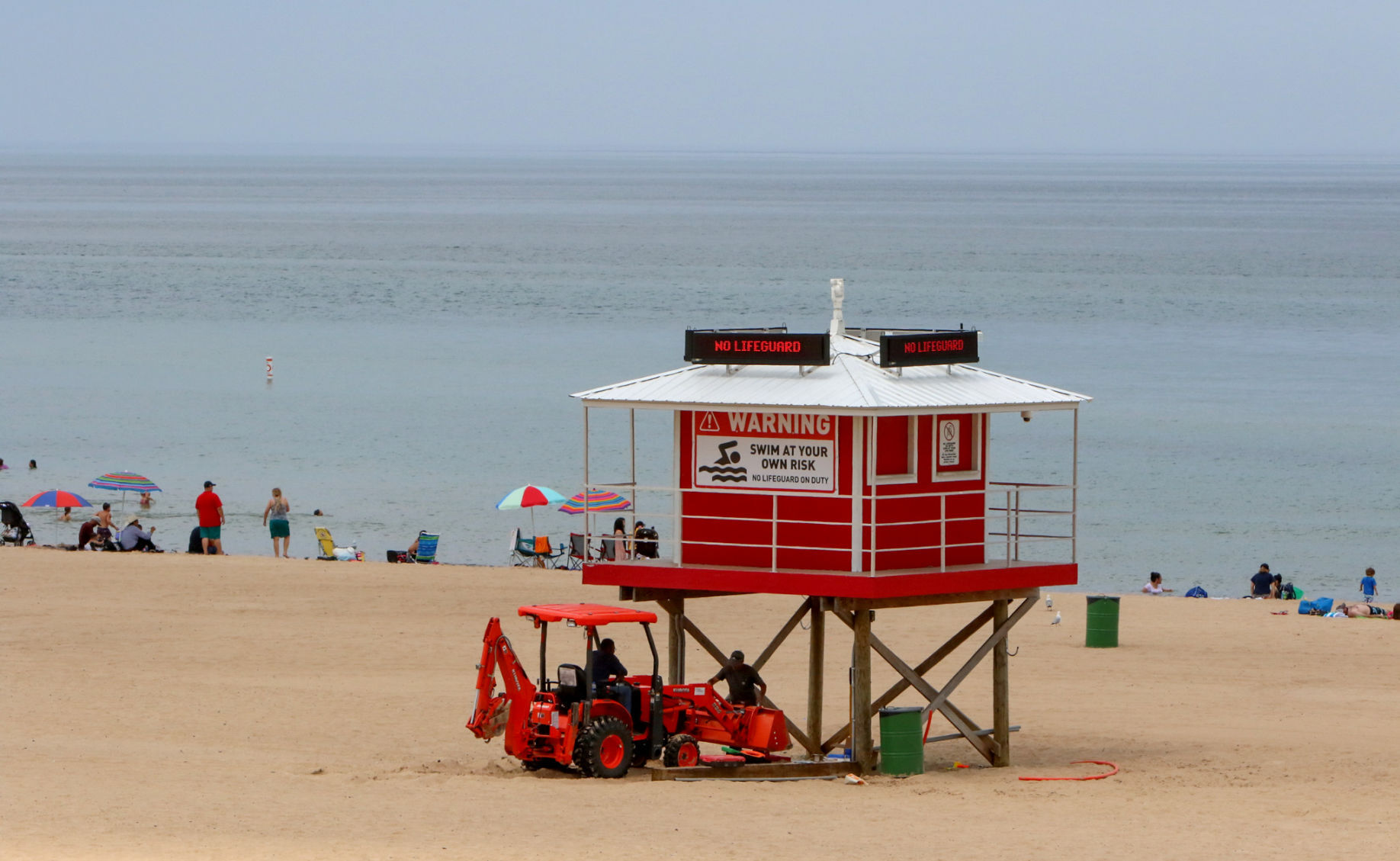 Guarded and Unguarded Beaches, NWI